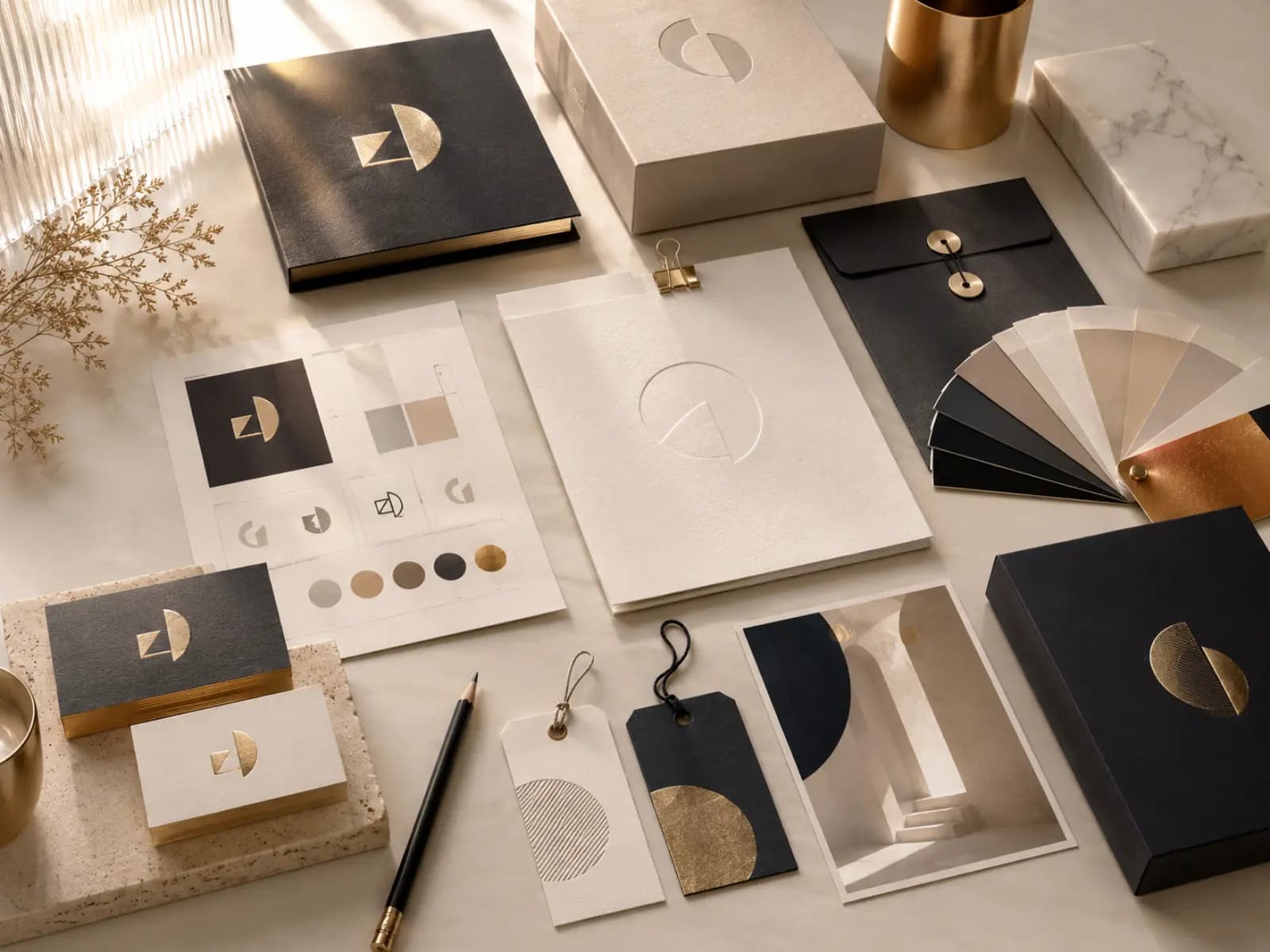 Visual identity and graphic design preview by FreshMarkom