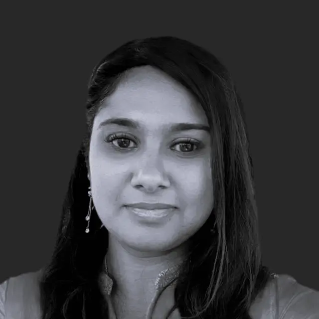Tharsini Jeyarajah, cofondatrice et directrice créative de FreshMarkom, agence digitale franco-britannique